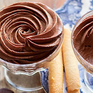 Mousse cremose al cacao
